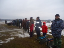 Команда Кощинского сельского поселения 31 января 2016 года приняла участие в соревнованиях по рыбной - 2