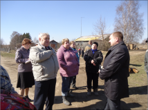 27 марта 2014 года в д. Немчино состоялась встреча жителей с Главой муниципального образования «Смол - 5