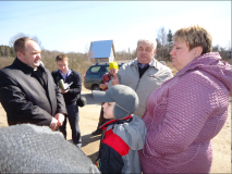 27 марта 2014 года в д. Немчино состоялась встреча жителей с Главой муниципального образования «Смол - 3