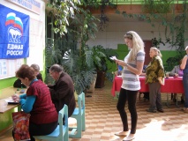 31 мая 2015 года в д.Кощино проводился Праймерис предварительное голосование - 14